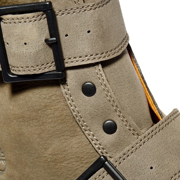 TIMBERLAND WOMEN'S KORI PARK MOTO BOOTS OLIVE - Picture 9 of 9